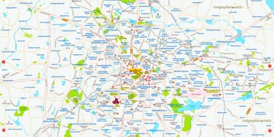 Город Бангалор дорожной карты