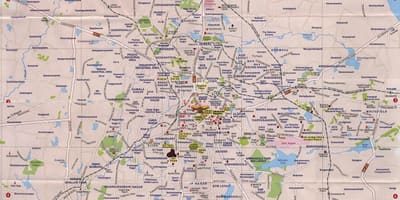 Бангалор достопримечательности карта