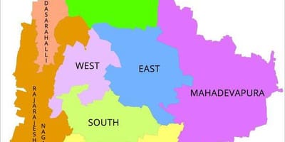 Бангалор BBMP карте